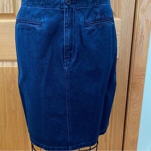 Liz Claiborne Navy Pencil Skirt